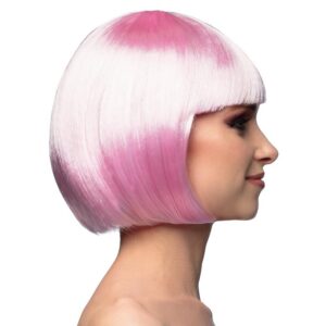 Boland - Perruque cabaret, mi-longue, bob avec franges, cheveux synthétiques, coiffure, fête à thème, carnaval, soirée déguisée, costume