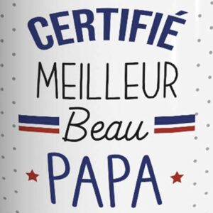 Alternative view of STC — Mug Beau Papa en céramique