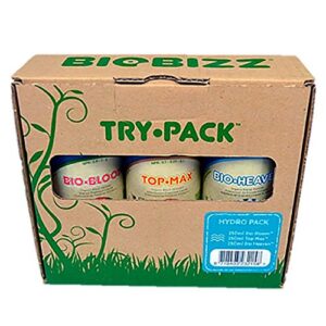 Try Pack Hydro - Pack engrais organique hydroponie - BIOBIZZ