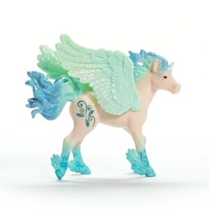 Alternative view of SCHLEICH Bayala — Figurine Poulain Licorne Tempête Noir