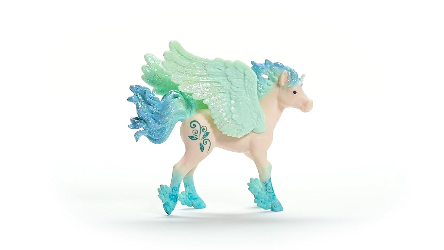 SCHLEICH Bayala — Figurine Poulain Licorne Tempête Noir – Image 2