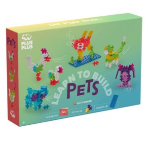 PLUS PLUS - 275 Briques de Construction Multicolores - Le Monde des Animaux - Jeu de Construction pour Enfant Dès 3 Ans - Jeu Éducatif pour Fille et Garçon - PP3962