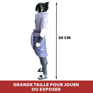 Alternative view of BANDAI Anime Heroes — Figurine Sasuke Uchiwa 30 cm