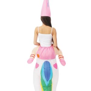 Alternative view of P'TIT CLOWN — Déguisement Gonflable Licorne Adulte