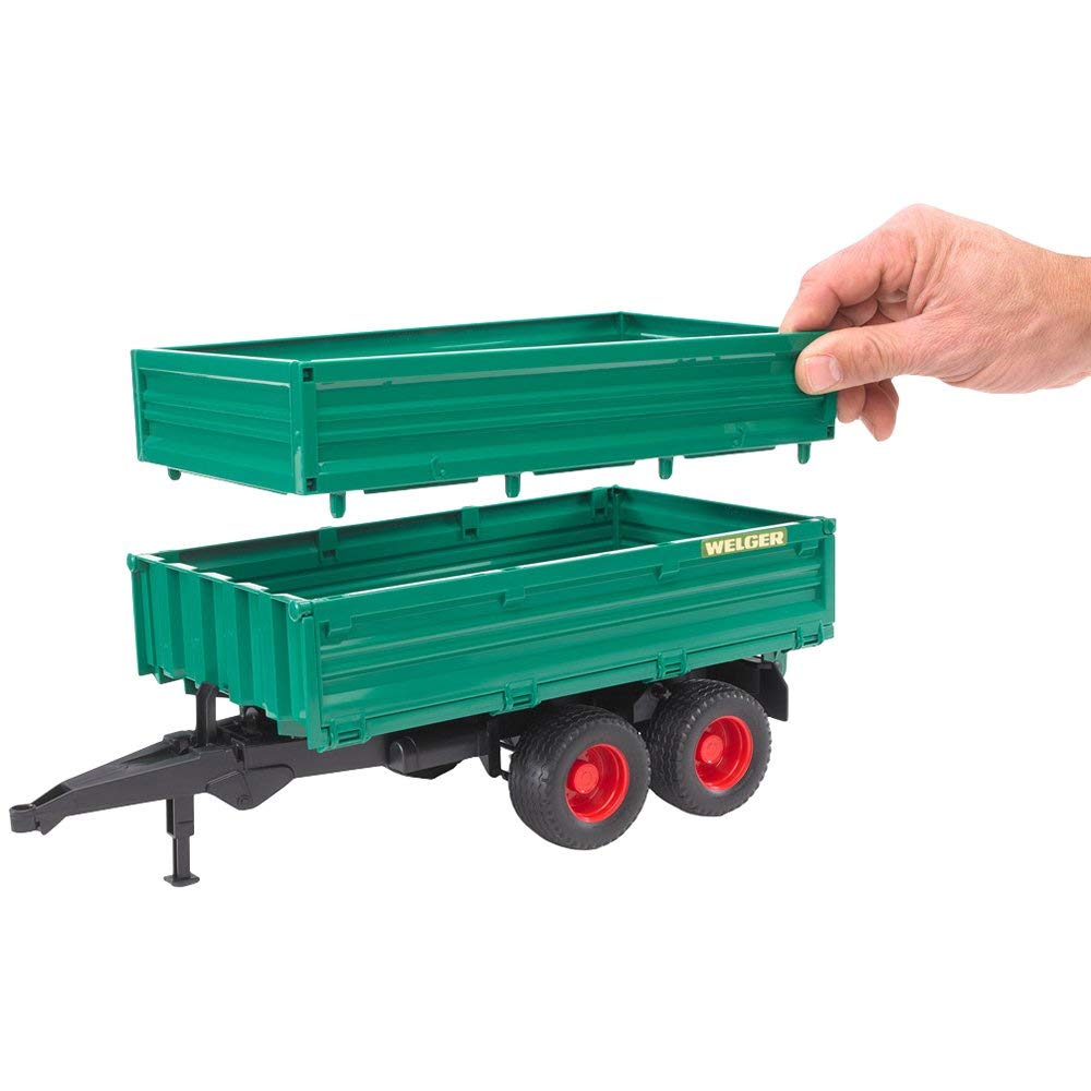 BRUDER — Remorque de transport à essieu tandem – Image 2