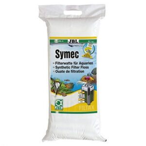 JBL Symec Ouate filtrante 500g, Ouate filtrante pour filtre d'aquarium contre toutes les turbidités de l'eau