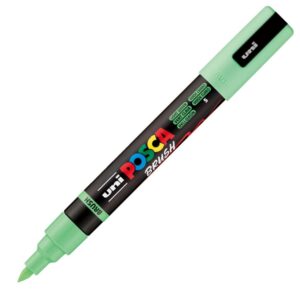 POSCA PC5BR — Marqueur pointe brush vert clair