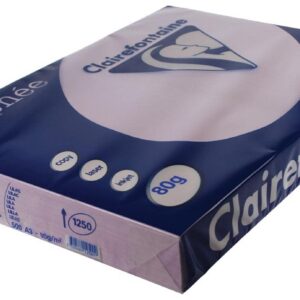 Clairefontaine Trophee Ramette de 500 feuilles papier couleur 80 g A3 Lilas