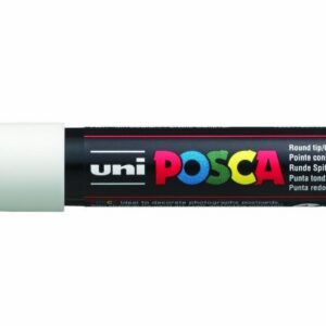 Uni-Ball Posca Marqueur Pointe Extra Fine - Blanc (Lot de 12)