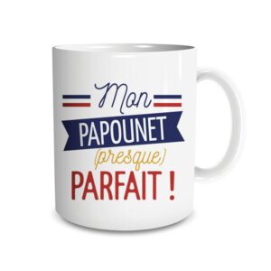 STC Tasse mug Mon papounet (Presque) Parfait !