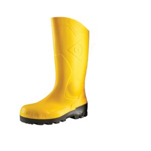 DUNLOP Devon — Bottes de protection jaunes taille 41 EU