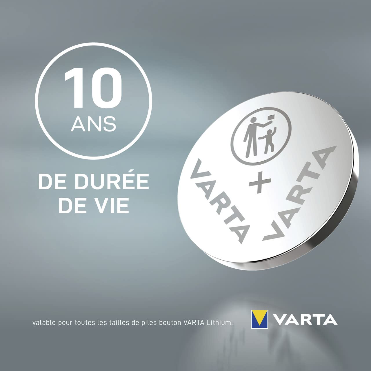 VARTA — Lot de 2 Piles Bouton CR2032 3V Lithium – Image 5
