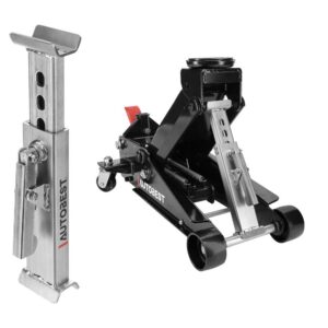 Autobest Béquille de sécurité réglable pour cric roulant 2 tonnes