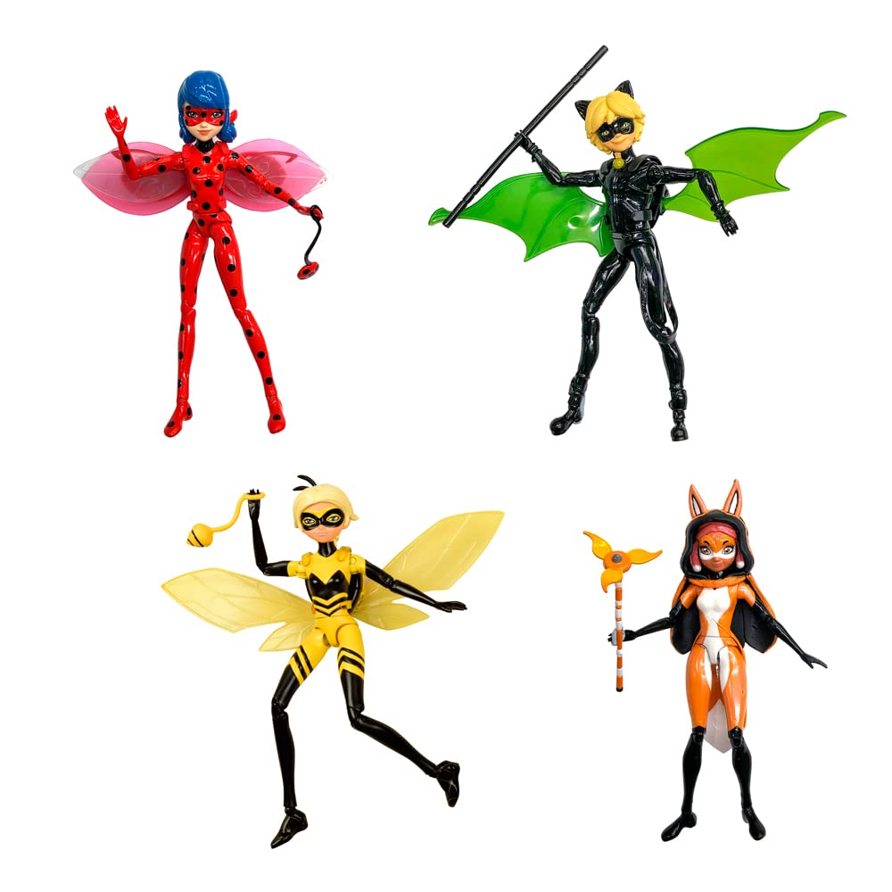BANDAI Miraculous Ladybug — Mini-poupée Queen Bee 12 cm – Image 3