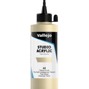 Vallejo Acrylic Studio 22042 Titan Buff (200ml)
