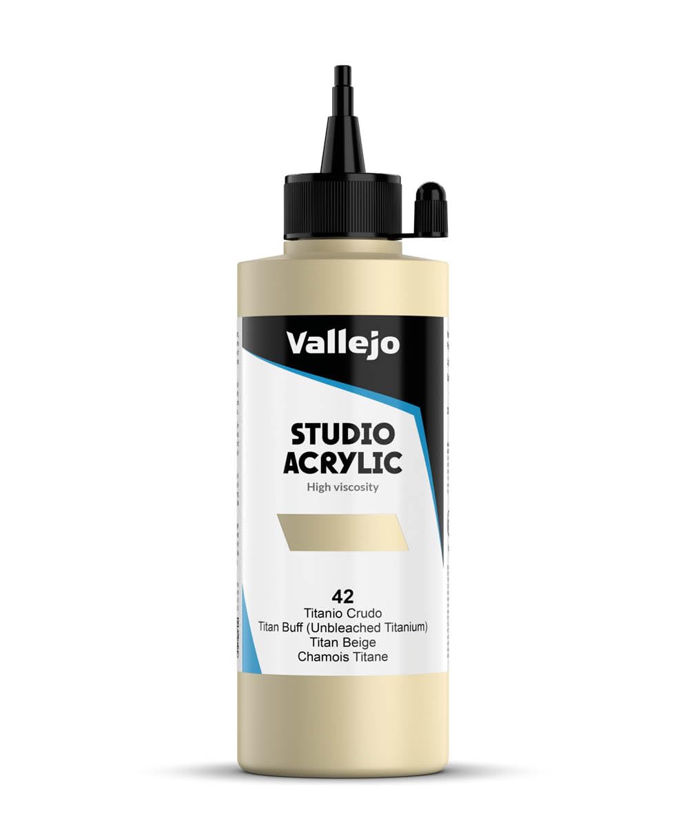 Vallejo Acrylic Studio 22042 Titan Buff (200ml)