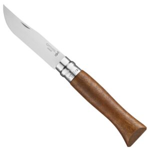 OPINEL N°9 — Couteau de poche lame inox manche noyer