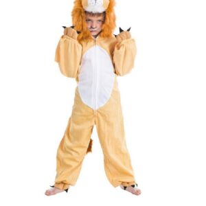 Chaks - Cs850045/116 - Costume Peluche Lion Toon 116 cm 4/5 Ans