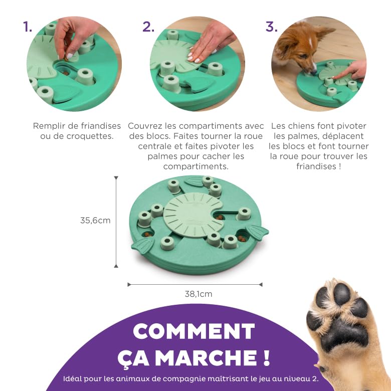 OUTWARD HOUND Nina Ottosson — Puzzle pour chien Dog Worker – Image 2