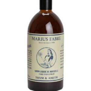 Savonnerie & Cie - Savon Liquide De Marseille 1 L Thym et Aneth Nature
