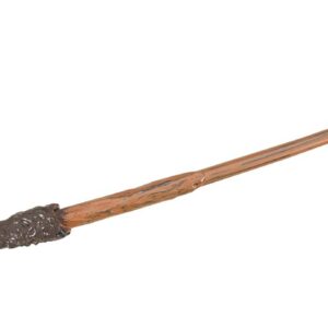 P'tit Clown - 31793 - Baguette de Sorcier - Baguette Magique - Magic Wand - Accessoire Déguisement Sorcière, Magicien, Wizard - Costume Halloween, Carnaval, Cosplay - Plastique - 44 cm - Marron