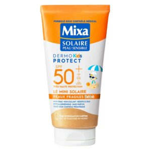 MIXA Solaire — Mini lait solaire SPF50+ peaux sensibles 50 ml