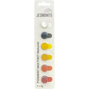 Jesmonite Pigments Barrette 6x2g Naturel