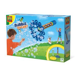 Fusée et trainée de bulles