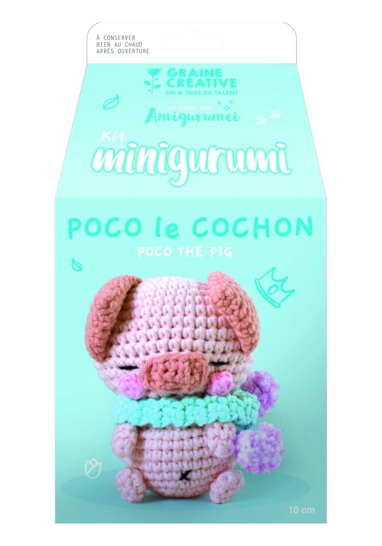 Kit Crochet Amigurumi - Poco le Cochon