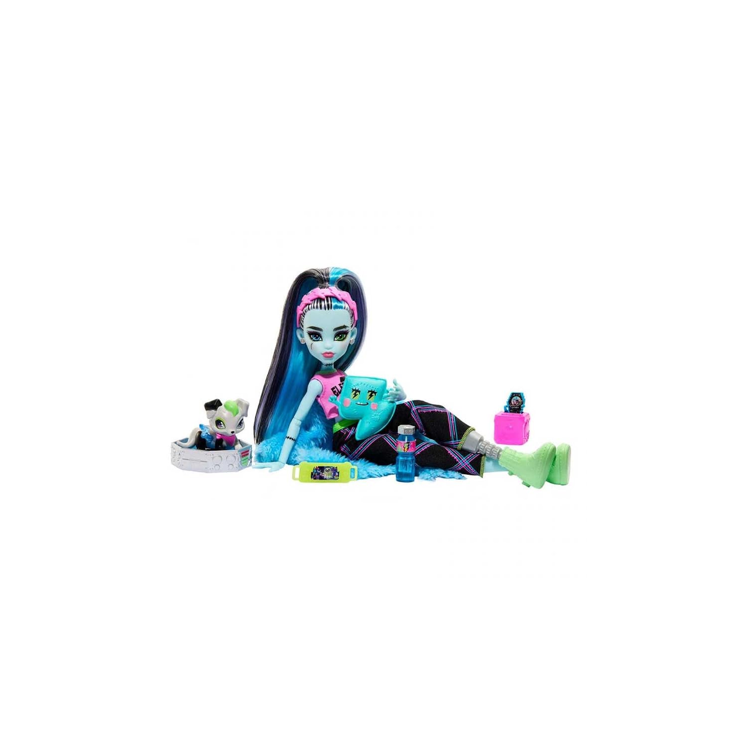 MONSTER HIGH — Coffret Soirée Pyjama Frankie Stein – Image 3