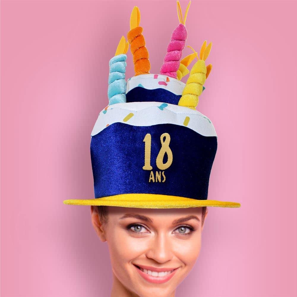 STC — Chapeau anniversaire 18 ans one size – Image 2