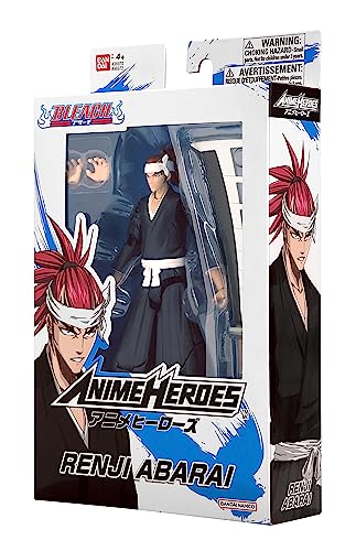BANDAI Anime Heroes — Figurine articulée Bleach Renji 17 cm – Image 2