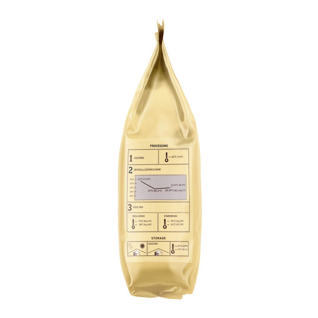 CALLEBAUT N°W2 — Chocolat blanc de couverture 400g – Image 3