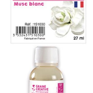 Graine Créative Skin Senteur Bougie MUSC Blanc 27 ML