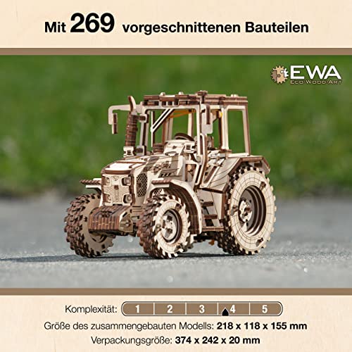 EWA Eco-Wood-Art BELARUS-82 — Puzzle 3D mécanique en bois – Image 4