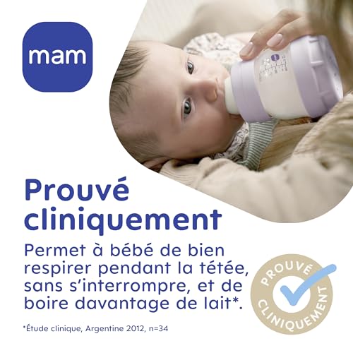 MAM Easy Start — Biberon anti-colique 160 ml Océan débit 1 – Image 6