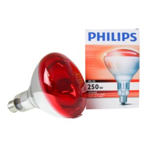 Philips BR125 IR 250W E27 230-250V Red 1CT/10