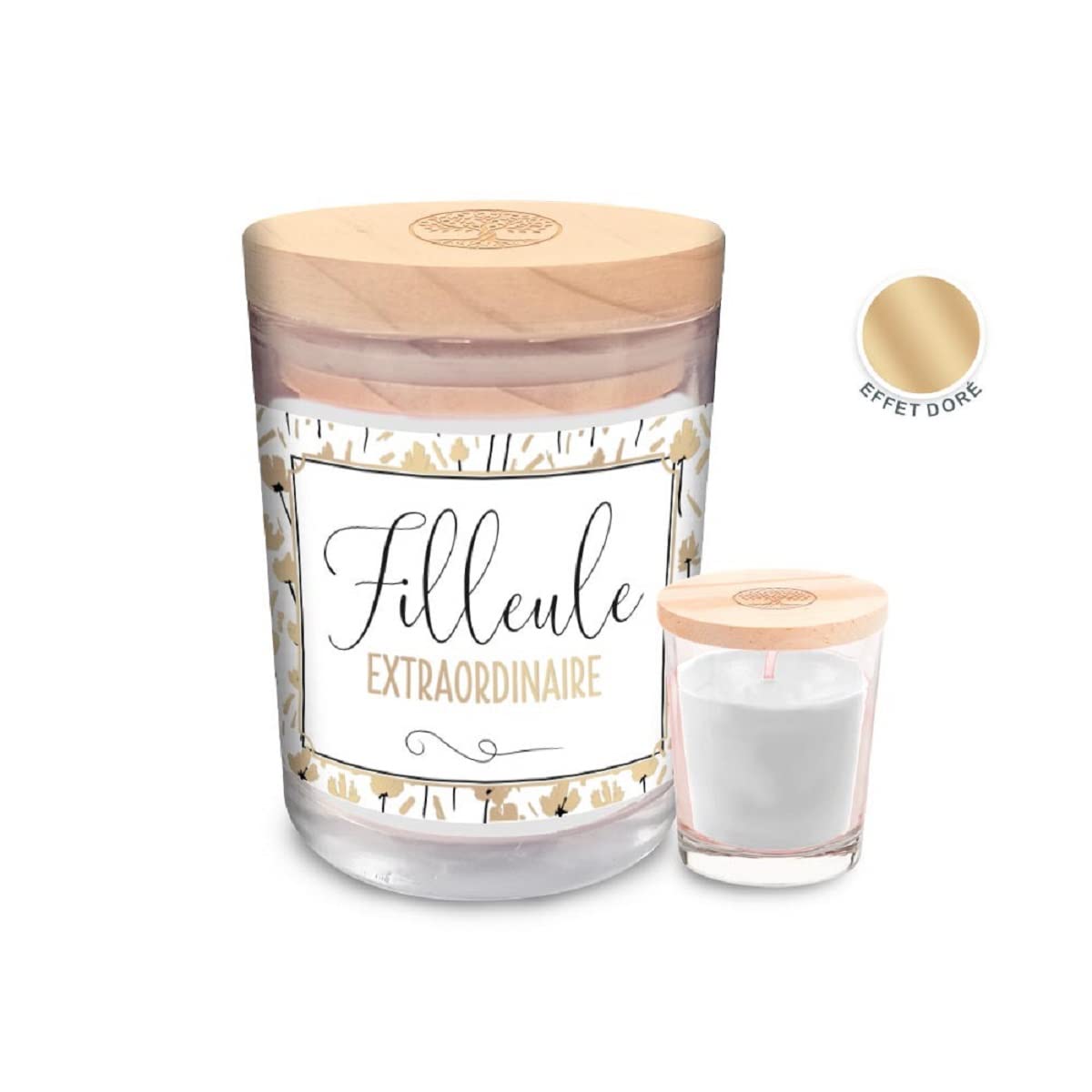 STC — Bougie verre Filleule Extraordinaire parfum cerise – Image 2