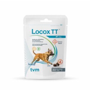TVM Locox TT | 30 comprimés | Aliment complémentaire pour Chien | Peut être utile pour Soutenir la Fonction articulaire et Maintenir la santé des articulations.