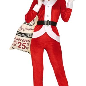 Guirlande Déguisement de Maman Noël pour femme