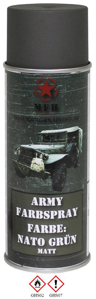 MFH Farbspray oTAN Army Vert Mat 400 ML