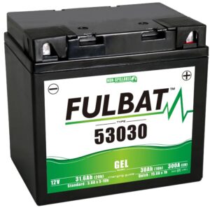 FULBAT - BATTERIE MOTO FULBAT GEL 53030 (F60-N30L-A) 12V 31,6AH 300A