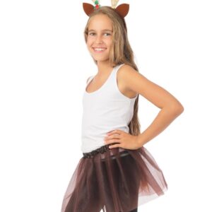Alternative view of P'TIT CLOWN — Set Tutu Renne Fille