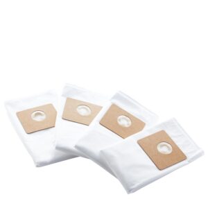 Nilfisk 4 Original Multi II Sacs à Poussière molletonnés - Accessoires pour Aspirateurs Eau et Poussières (107417195)