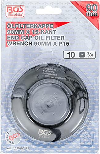 BGS — Clé à filtre cloche 15 pans Ø 90 mm – Image 3