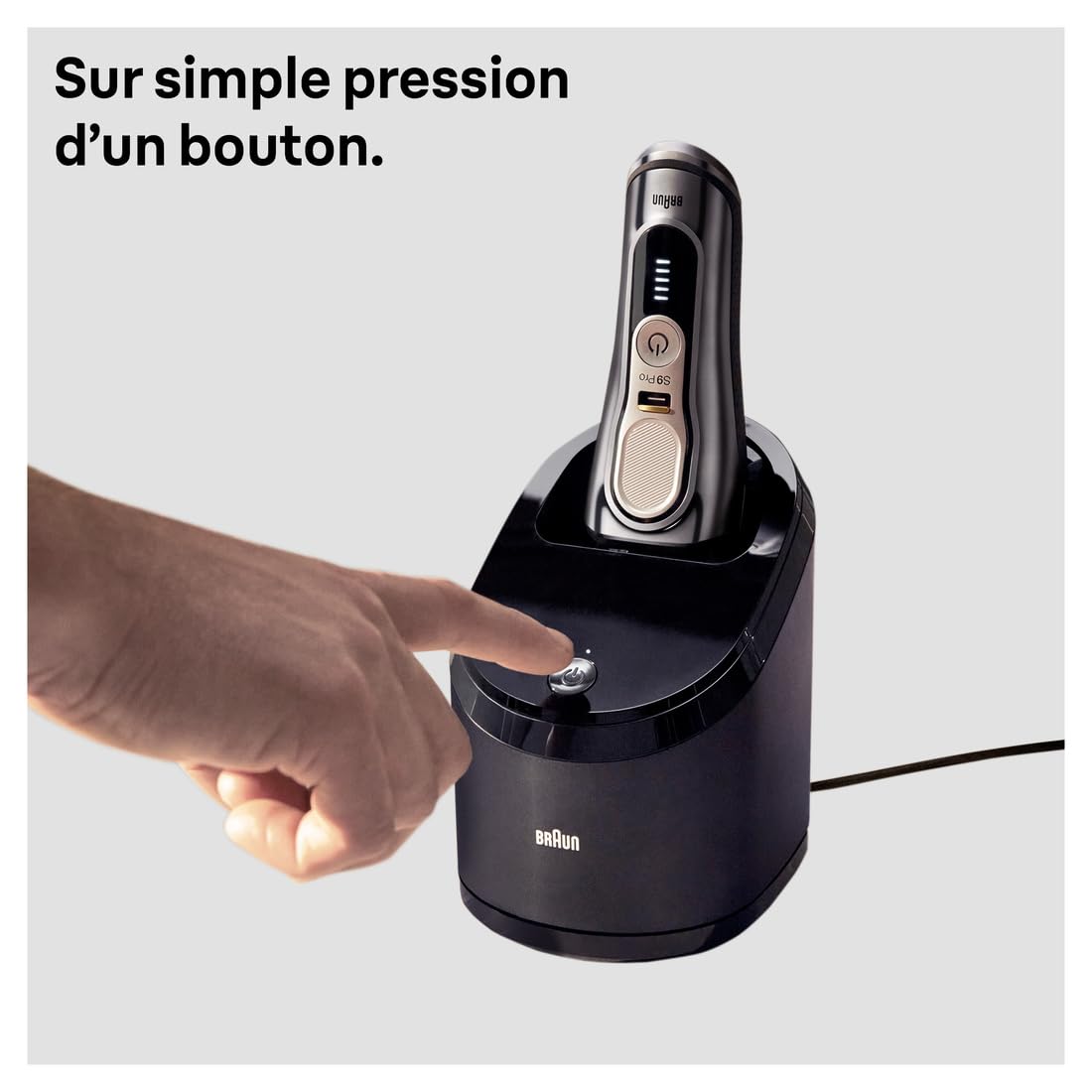 Braun Clean&Charge Rasoir Électrique Barbe Cartouches de Recharge, Compatibles avec Toutes les Stations Braun SmartCare et Clean&Charge CCR2 2 Paquets – Image 4