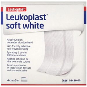 LEUKOPLAST Soft White — Sparadrap 4 cm x 5 m