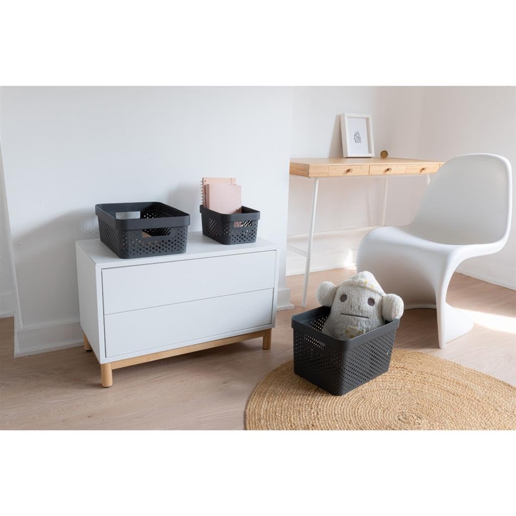CURVER Infinity — Panier de rangement 11L gris – Image 3