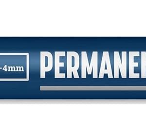 Unimet 4020099 Marqueur permanent pointe ogive Noir