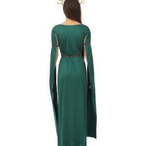 Alternative view of P'TIT CLOWN — Déguisement Médusa Adulte Femme Vert